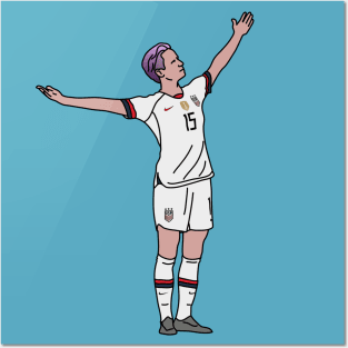 Megan Rapinoe Posters and Art